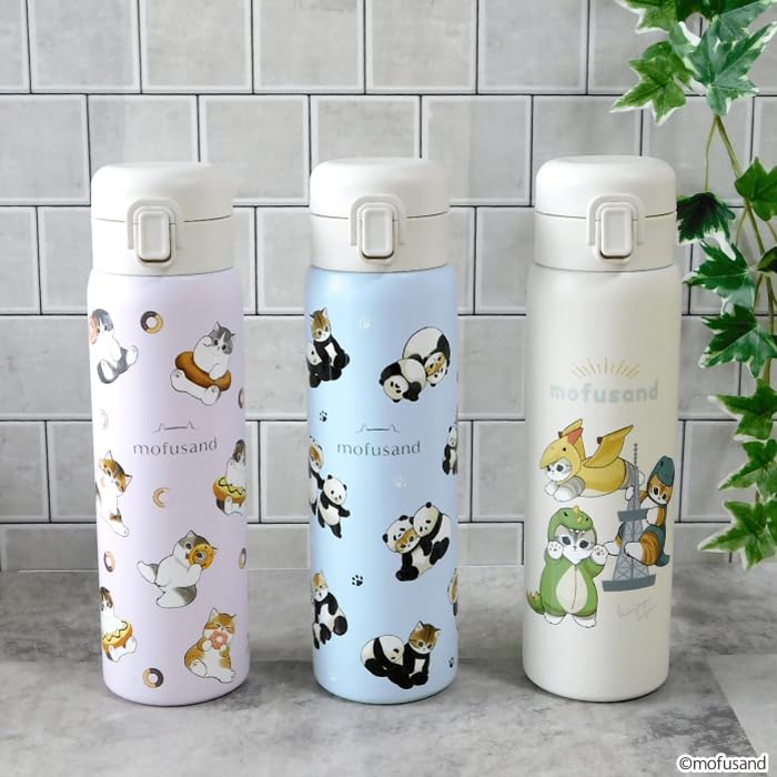 Amazon.co.jp: mofusand 真空二重 保温保冷 ステンレス ワンプッシュ