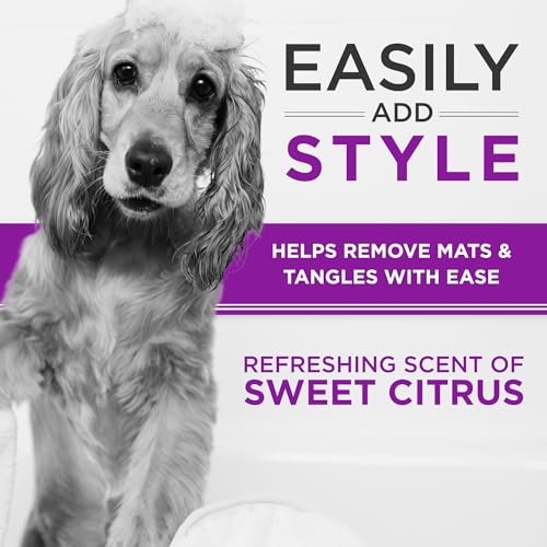 TropiClean Perfect Fur Natural Detangling Dog Shampoo for Doodles, Poodles, and Breeds with Curly Wavy Coats, Moisturizing Shampoo, Puppy Safe, 16oz. - Image 7