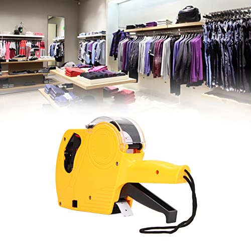 Price Label Machine, 8 Digits Price Tag Gun with Cartridge Label Maker Pricing Gun Kit Numerical Tag Gun Numerical Tag Gun Price Marking Tool for Office Grocery Store Marking