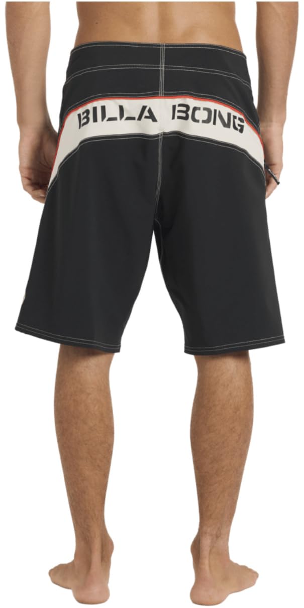 BILLABONG Straddie Pro 2026 - Pantaloncini da bagno da uomo, 50,8 cm, colore: Nero