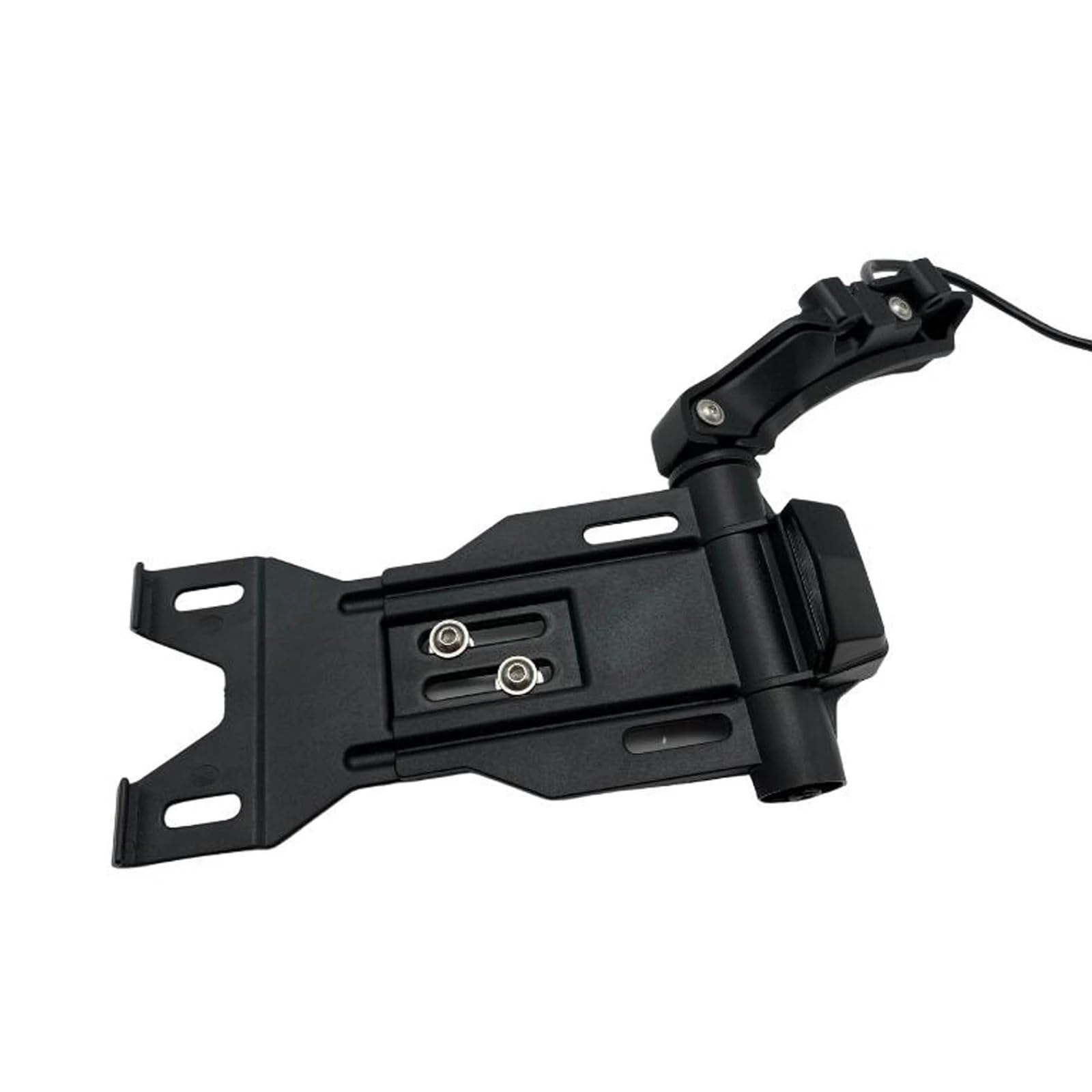 portatarga Moto Portatarga Posteriore Nero Adatto Compatibile con Indian, Scout, Rogue, Twenty Sixty Sport Chief, Bobber Dark Horse Con Luce Targa A LED