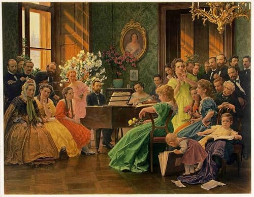 Peinture sur Toile Salon Impression Nordique Smetana SERENDIPITP 60x90cm