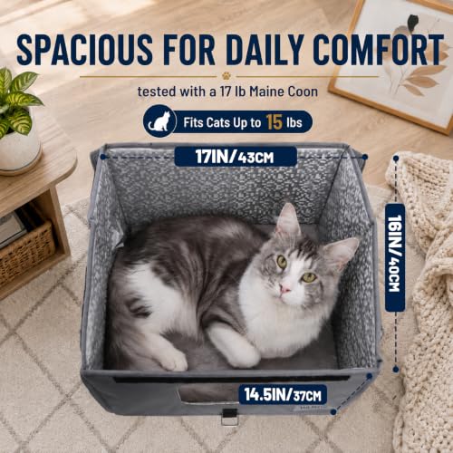Tailtastic Outdoor Cat House 1-Piece No-Install Feral Cat Shelter by TailTastic - Used condition - Image 4