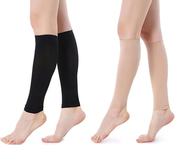 Calze A Compressione Diu Life 20-30 MmHg, Unisex, Antiscivolo Con Prese In Silicone, Ideali Per Yoga, Corsa, Viaggio E Gravidanza (Taglia 5.5-9)
