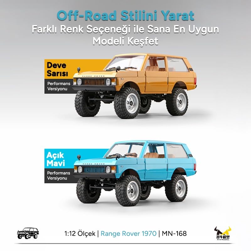 r*r様 MNMODEL MN-168 RangeRover 1970 4WD MN Model MN168 1/12 Range Rover Classic 1970 4WD Crawler Offroad