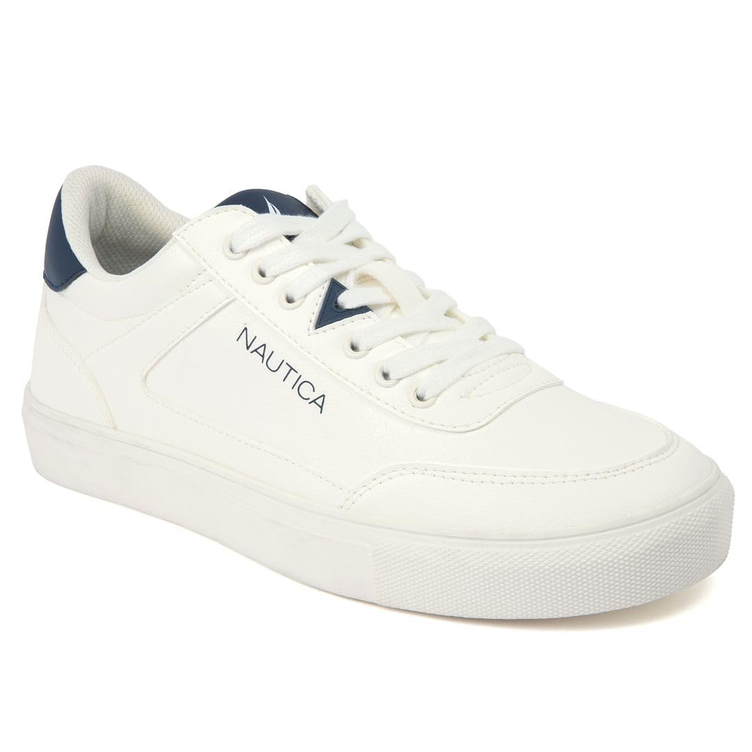 Nautica Men's Casual Shoe, Classic Lace-Up Low Top Loafer, Fashion Sneaker - in Medium & Wide Width Sizes