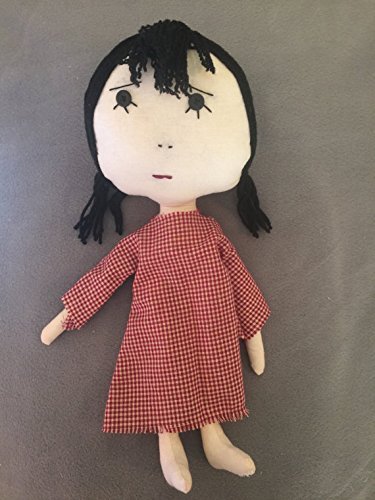 black fabric dolls