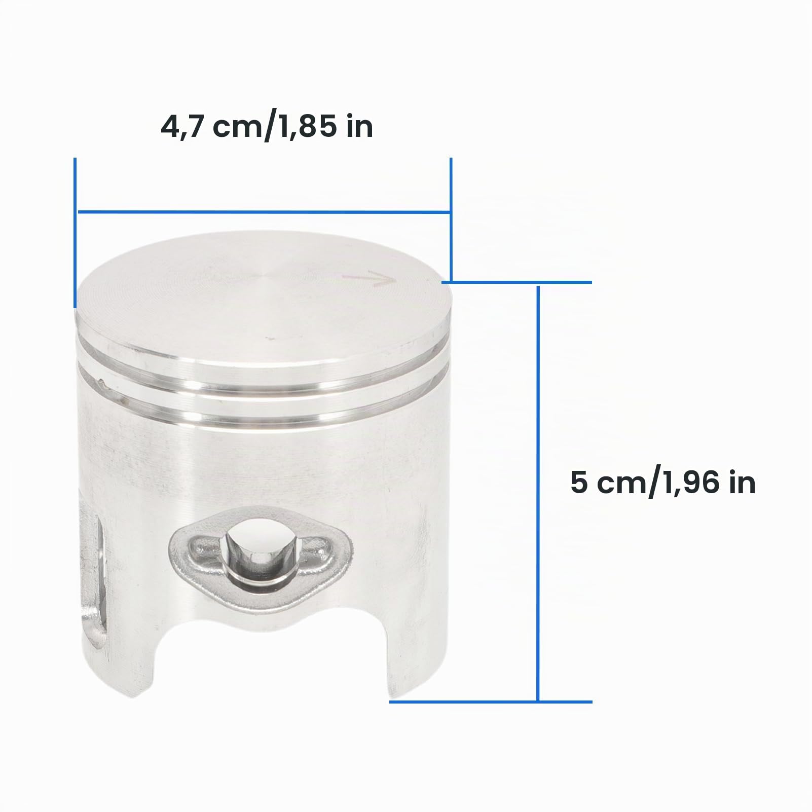 Kit Cylindre Piston Segment Groupe Thermique Pour Minarelli 70CC KT00088