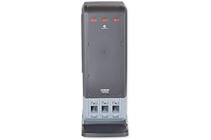 Wide-Reaching Cutlery Dispenser Stand, 29 Inches, Black