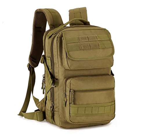 s, new outdoor mountaineering bags, tactical assault knapsack pack, spring summer sports hiking bag 25L,25L wolf Brown magic stick,25L surprise knapsack
