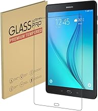 Screen Protector for Samsung Galaxy Tab A 9.7 (T550/T555) Tempered Glass Film, Anti-Scratch, Case Friendly, 9H Hardness, Bubble-Free (1 Piece)