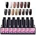Produktbild Saint-Acior 15pc UV Nagellack Nail Gel Polish Set Gelnägel Farbgel Nagelgel(15x8ml),Y1501