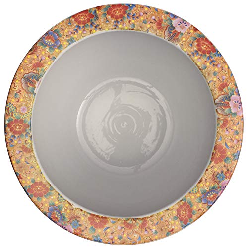 Red Lantern 14" Horse In Meadow Porcelain Fishbowl Planter Or Cachepot For Indoor/Outdoor Use In Garden Entryway Living Room Boho Eclectic Modern Contemporary Classic Traditional Style Decor #TOP2