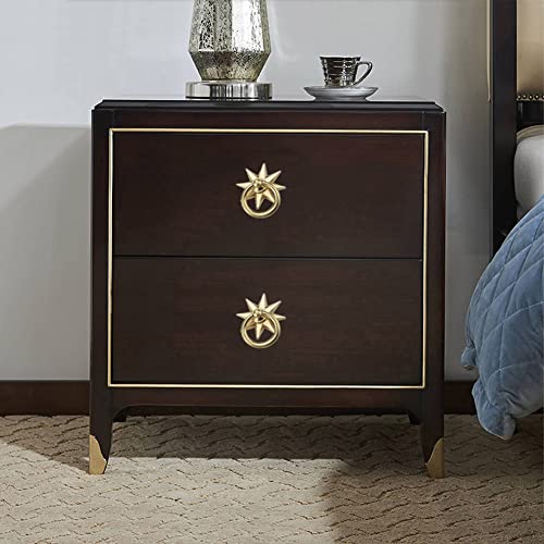 Hdtyyln Star Retro Door Knobs 4 Pcs Creative Zinc Alloy Copper Brushed Knob Shoe Closet Drawer Handle Hardware Pull With Screws For Home Office Kitchen Bathroom Cabinet Dresser Cupboard #TOP4