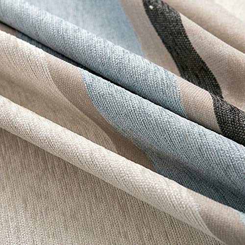 Nappe de fond décorative anti-tache en polyester rayures vintage - 5