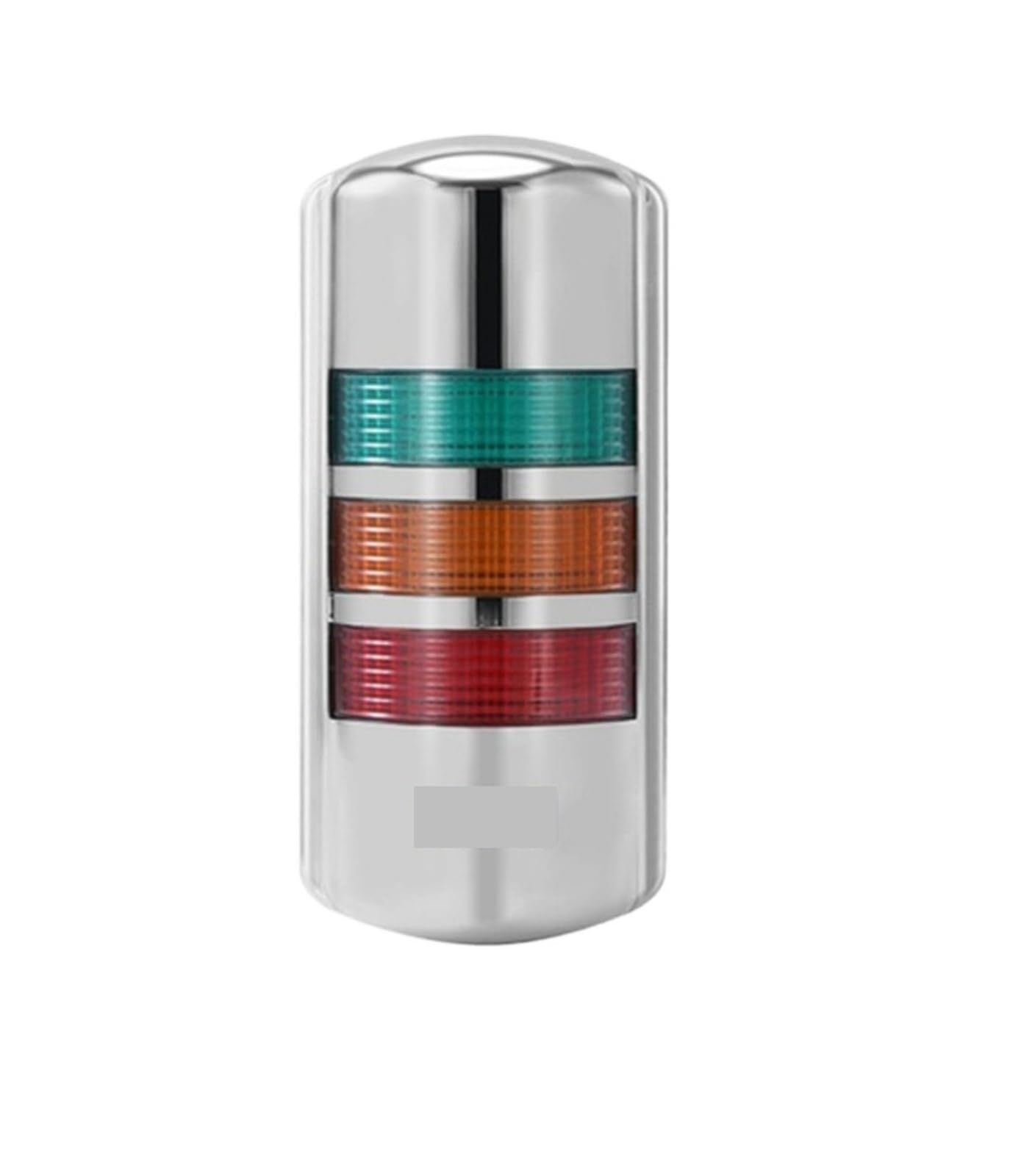 LED Warning Light Industrial Signal Light Wall Mount Tower Alarm Light DC24V AC220V Steady Flashing Light Buzzer Lamp(220V Steady Buzzer A)