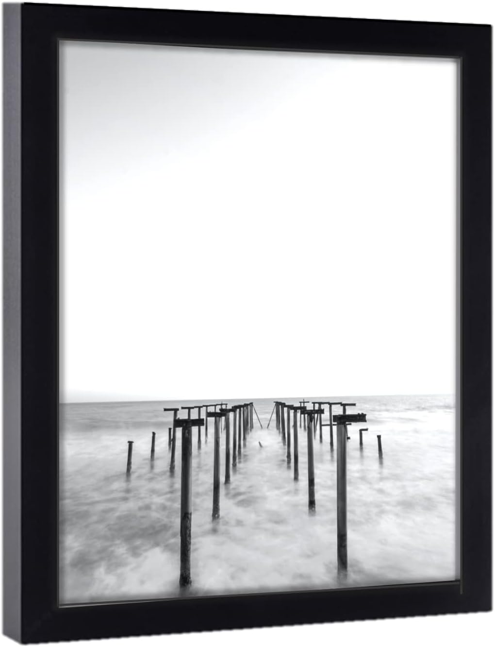 4 x 10 Picture Frames, 4 x 10 Frames, Picture Frame 4 x 10, Picture Frames, 4 x 10 Frame, Custom Picture Frames, Black Picture Frame, Poster (White, 4 x 10)