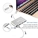 USB C Hub Aluminum Adapter - ikling ik1611S (2017 Ultra Slim Portable USB C to USB A USB C Power Adapter for MacBook, MacBook Pro 2016, Lenovo, Asus, Google Pixel, USB Type C Device Owner