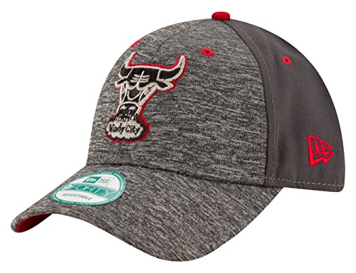 NBA Chicago Bulls Men's HWC The League Shadow 9FORTY Adjustable Cap, One Size, Gray NBA Chicago Bulls Men's HWC The League Shadow 9FORTY Adjustable Cap, One Size, Gray