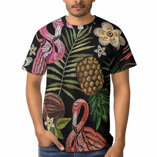 T-shirt flamant rose rouge homme : fini les tee shirts inconfortables en été