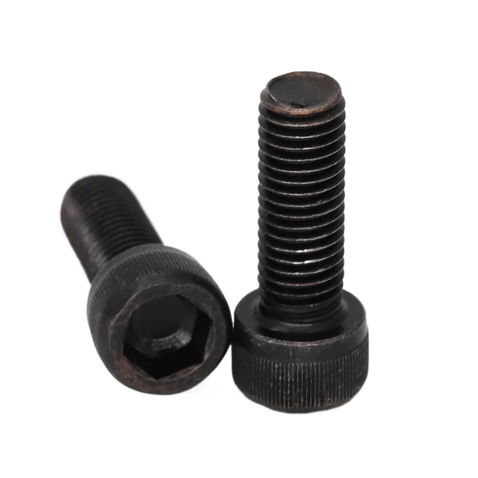 Vis à tête cylindrique à six pans creux boulon M7 M9 filetage fin DIN912 12.9 niveau acier(2PCS M9x1.25x25mm)