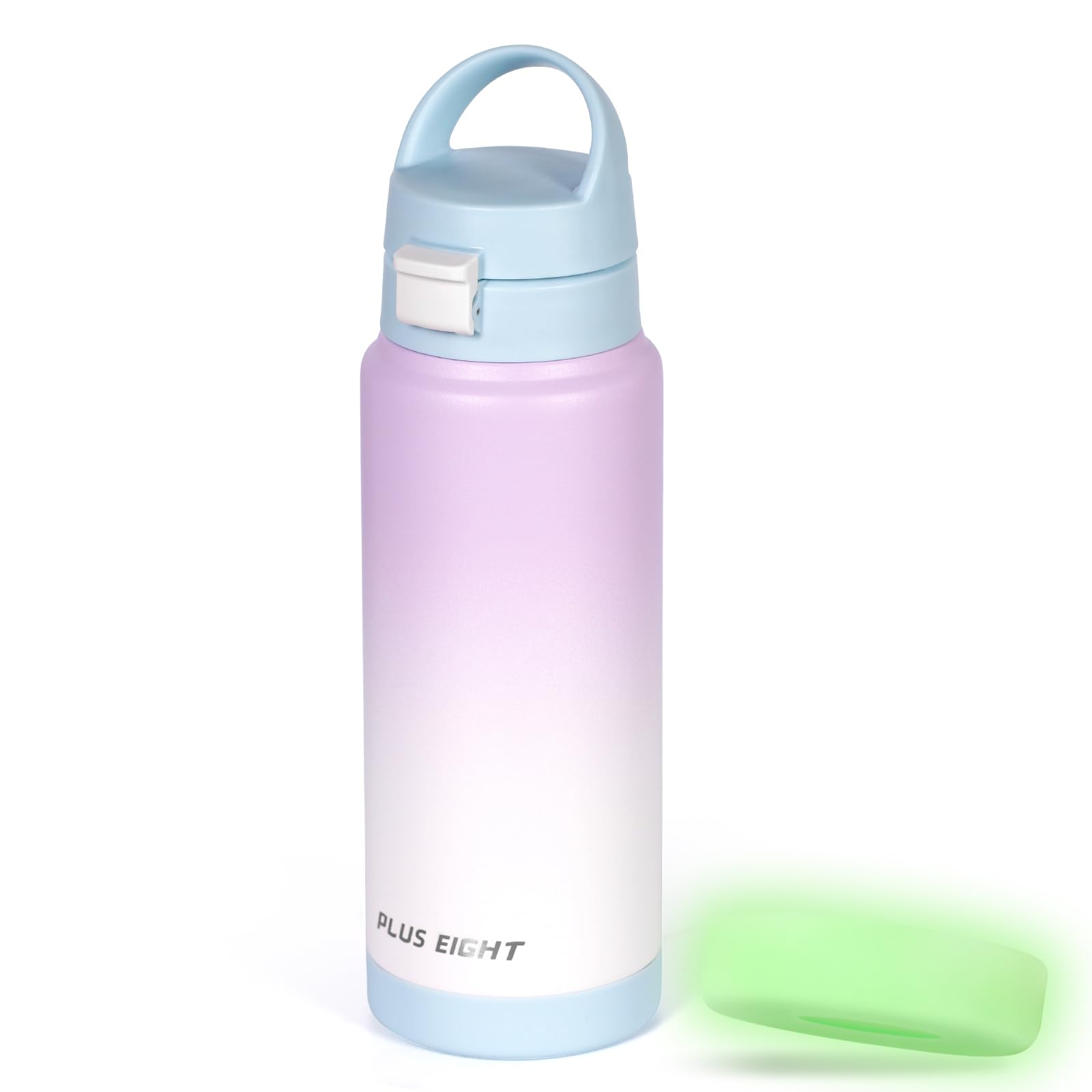 Borraccia isolata, 750 ml, a prova di perdite, in acciaio inox 18/8, borraccia sottovuoto, imboccatura larga, per sport, palestra o ufficio, senza BPA, mantiene il freddo 24h e caldo 12H