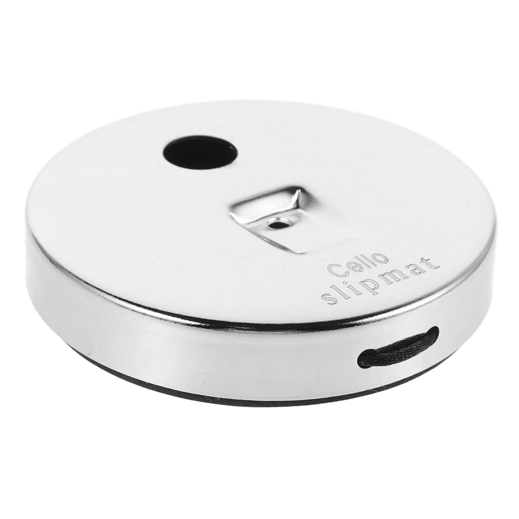 SUPVOX Durability Stability Cello Endpin Rest Non-slip Mat Cello Pad Endpin Stand Holder Rock Stopper Alloy Construction