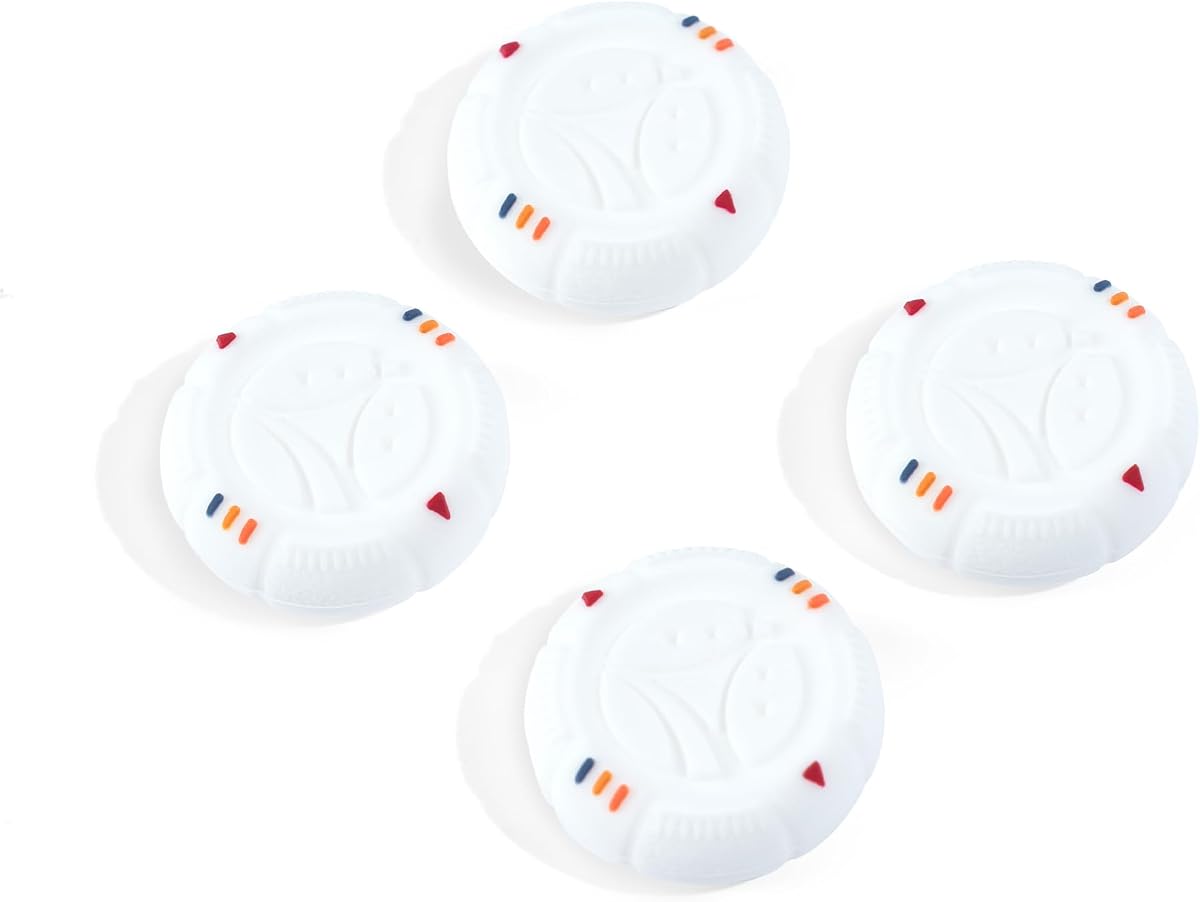 4PCS Thumb Grip Caps for Steam Deck & Asus Rog Ally, Anti-Slip Joystick Cover Set Silicone Thumbstick Caps - Starry Sky