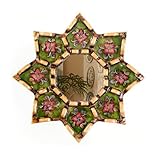 Peruvian starburst mirror Decorative Wall Mirror 11.8 Inch 2D Pattern Mirrors Small Decorative...