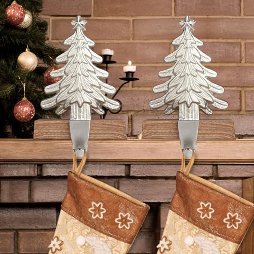 Support chaussette de Noël pour cheminée antidérapant évitant les chutes