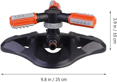Miniatura 3 de Aspersor de césped para patio, rociadores de jardín, rociadores giratorios de 360 grados, sistema de riego de césped, rociadores automáticos de agua
