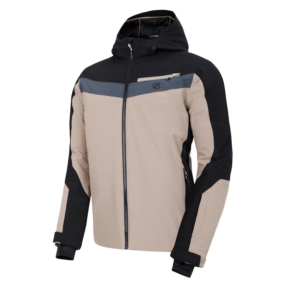 Dare 2b Mens Eagle Ii Ski Jacket, Black Grey, M EU