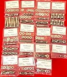 ALLOYBOLTZ - Compatible with Ford FE 352 390 406 427 428 Stainless Steel Engine HEX Bolt KIT