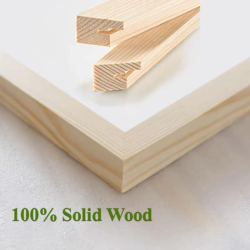 Miniatura 4 de Marco de fotos de 6 x 8 pulgadas hecho de 100% madera maciza y plexiglás de alta definición para exhibición de mesa y montaje en pared, marco de