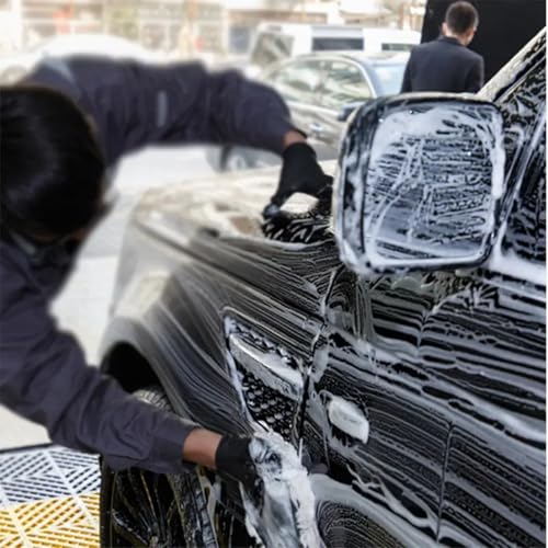 Miniatura 6 de Esponja De Microfibra Para Lavado De Coche, Esponja Gruesa De Absorción De Agua De Doble Cara Para Limpiar Coches, Muebles, Vidrio