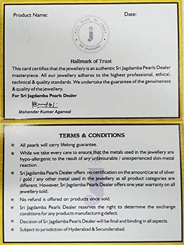 Sri Jagdamba Pearls Dealer 22k (916) Yellow Gold and Ruby Stud Earrings for Women - Image 4