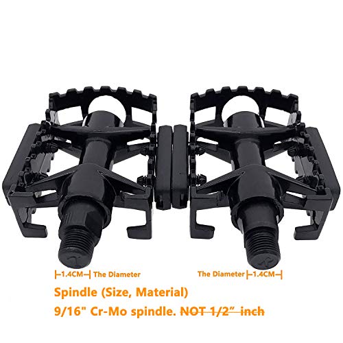 image for ARTHEALTH Bicycle Pedals Bike Pedals 9/16
