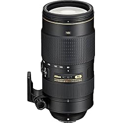 Lente Nikon 80 400 Nikon AF-S NIKKOR 80-400mm f/4.5-5.6G ED VR - Objetivo para nikon (Distancia Focal 80-400mm, Apertura f/4,5-5,6, Zoom óptico 5X, estabilizador de Imagen) Color Negro