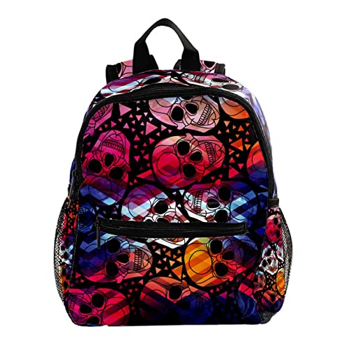 Sac à dos pour garçons et filles de 30 cm petit cartable scolaire imprimé fleuri