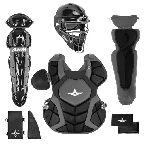 All-Star Advanced Series Youth Black Catcher's Kit, CKCCADV912/DBK
