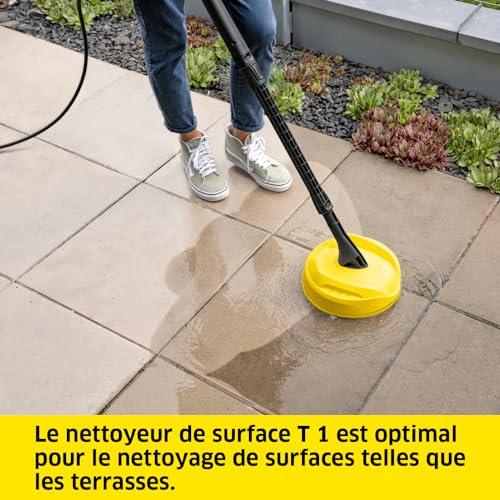 Nettoyeur Haute Pression Kärcher K 3 Horizontal Plus Home Pression : max. 120 bar Débit : 380 /h Surface : 25 m²h Filtre à Eau Poids : 3 6 kg Flexible et Pistolet Lance Rotabuse Home Kit - vue 6