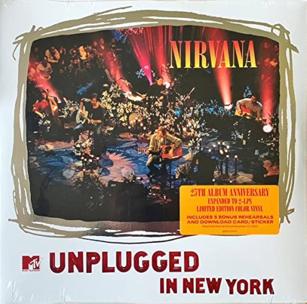 LPニルヴァーナ アンプラグド　国内限定盤　帯付き 希少 帯付き国内完全限定盤 NIRVANA/ニルヴァーナ/NEVER MIND