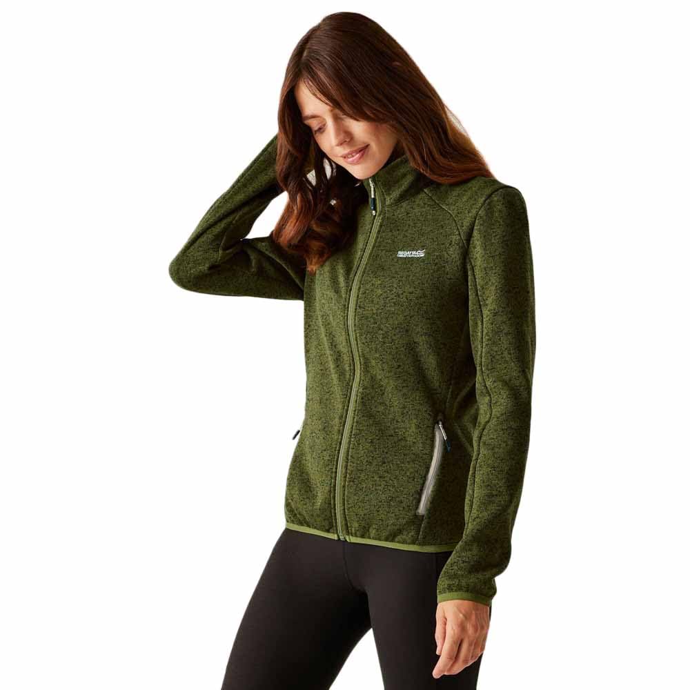 Regatta Women's Nephrite Green/Light Vanilla Newhill Fleece Ii