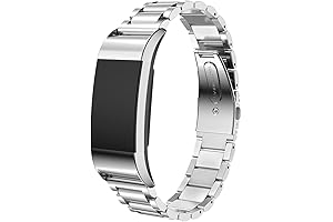 Metal Wristband Compatible with Fitbit Charge 2 - Stainless Steel Band for...