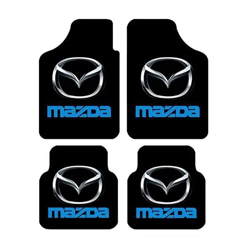 Alfombras de piso del coche, para Mazda Skywing 2009-2017 All Weather antideslizante/impermeable/rasguño conjunto de colchonetas,Fácil limpio,Accesorios interiores del coche