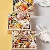 Oisix(おいしっくす) おせち 上高砂 41品目 3〜4人前 和洋三段重 お節 御節 冷凍 おせち料理 和風おせち 洋風おせち おせち2023 オイシックス