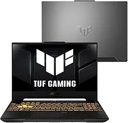 Notebook ASUS TUF Gaming F15, Intel Core i7, 8GB, 512GB SSD, KeepOS, RTX4050, 15,60' FHD, Mecha Gray FX507VU-LP151