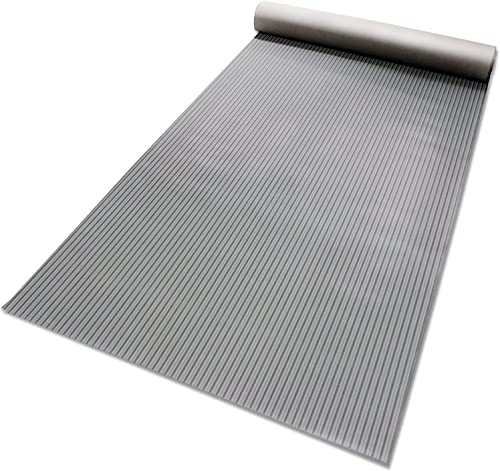 Alfombra de goma Miniripp en gris, esterilla de goma, esterilla de protección, estera de goma, estera de suelo Cover