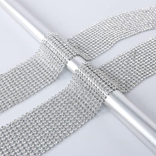 Surblue Women Sequins Neck Tie Scarf Sparkling Metallic Neckerchief for Evening Party Dresses Wedding Party2