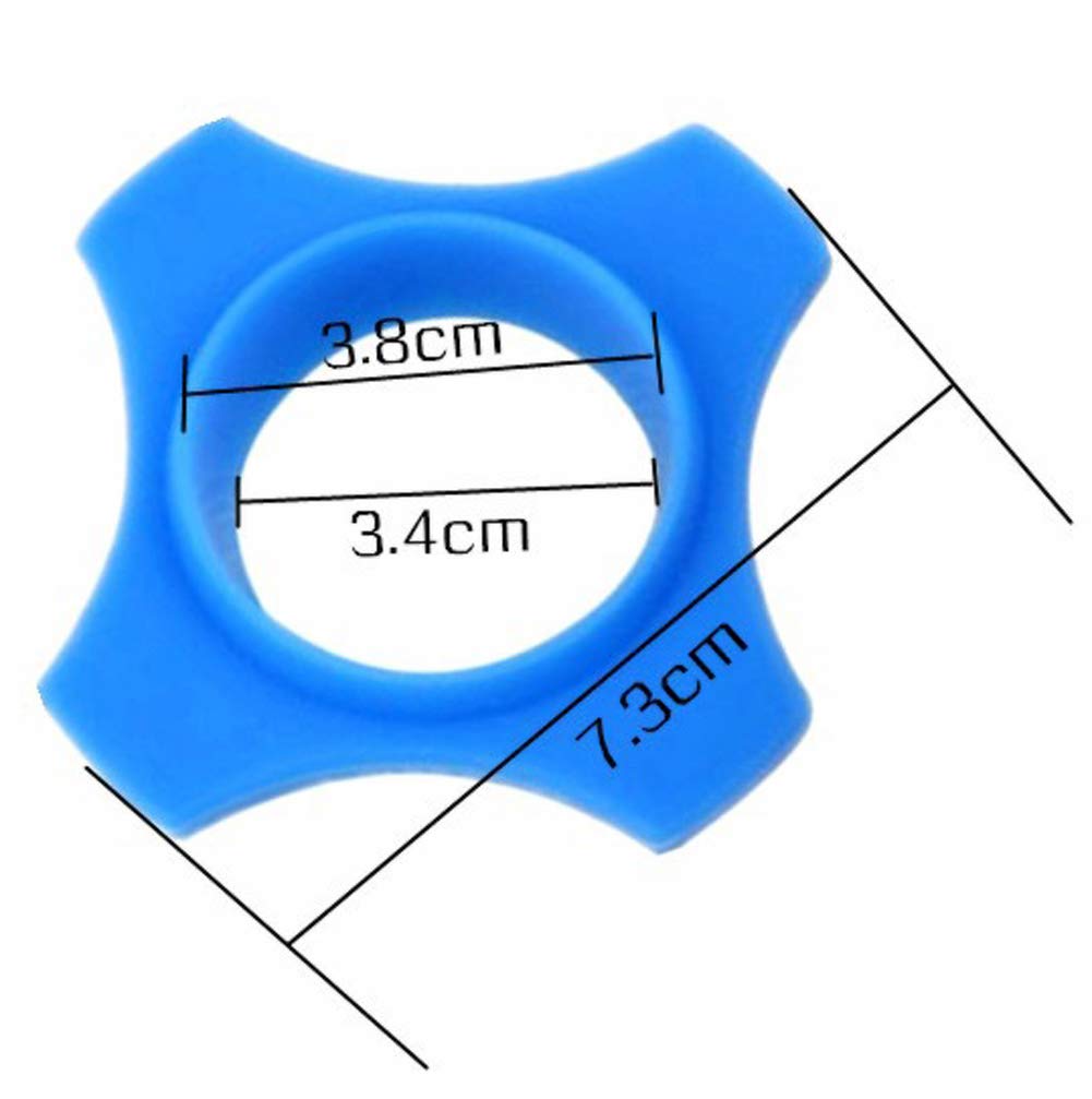 12 Pieces Shakeproof Anti-Rolling Handheld Microphone Windscreen Foam Cover & Mic Protection Silicone Ring & Bottom Rod Sleeve Holder Set for KTV Device(Color Random)